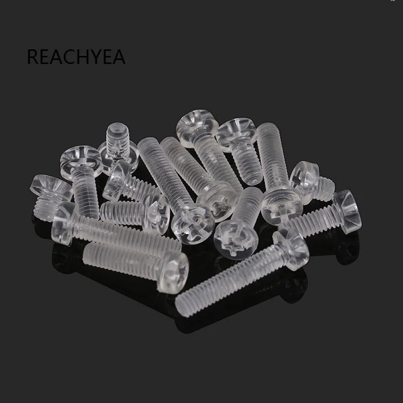 

Акриловый винт M3 * 3/4/6/8/10/12/15/1000, винт из поликарбоната, прозрачный пластиковый болт, установка осветительной лампы, 20/25 шт.