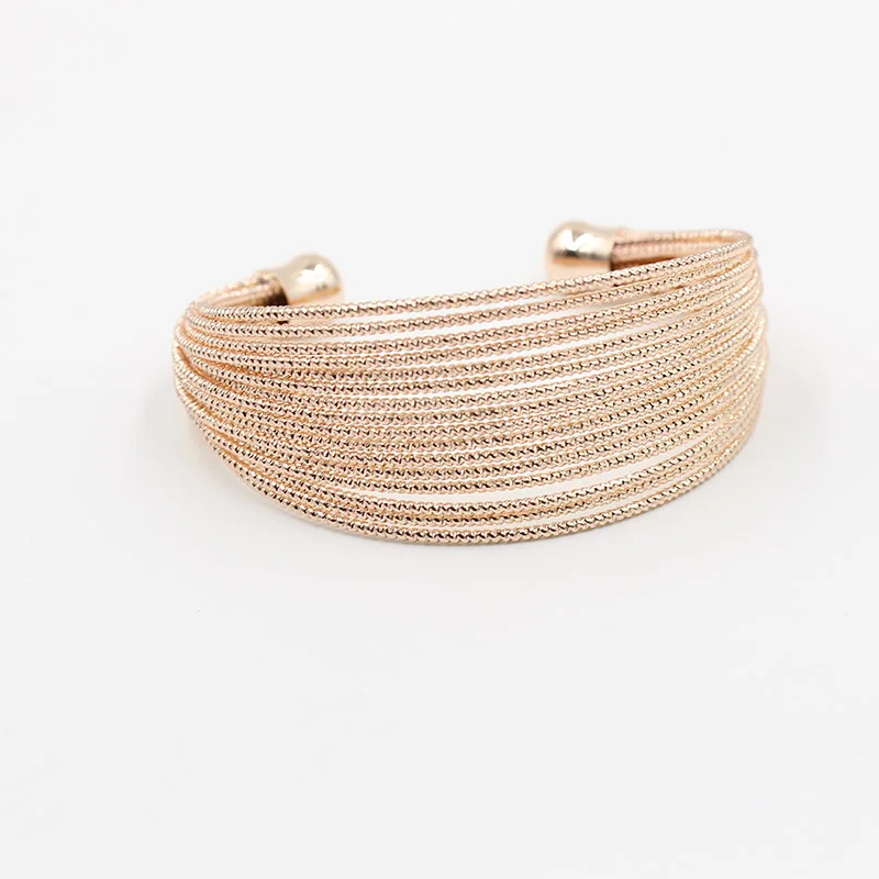 Красочные цвета розового золота браслет Открытие Ювелирные изделия из и для