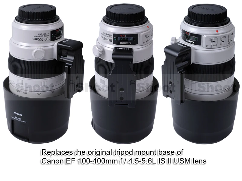 Стойка объектива с шаровой головкой для камеры БЫСТРОРАЗЪЕМНАЯ пластина Canon EF 100