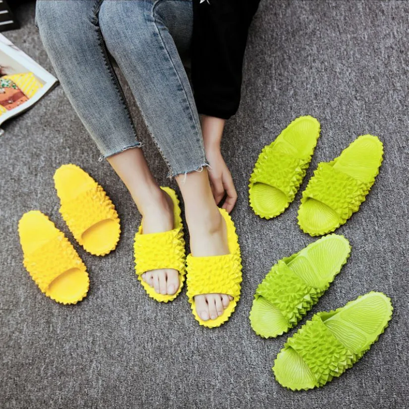 Шлепанцы Durian женские для дома и улицы пляжные Тапочки ванной модные сланцы SH342 2020