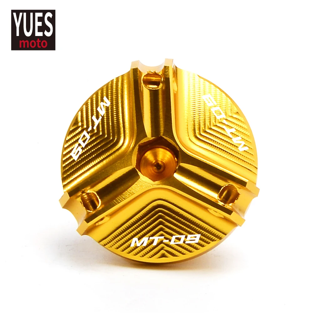 Аксессуары для мотоциклов крышка заглушки двигателя наполнитель масла YAMAHA MT09 MT 09