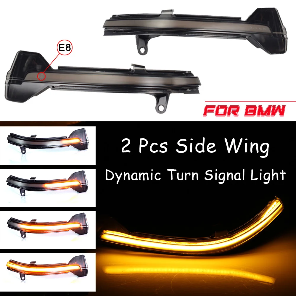 Светодиодный динамический поворотник для BMW 5 6 7 Series F10 F11 F07 F06 F12 F13 F01 F02
