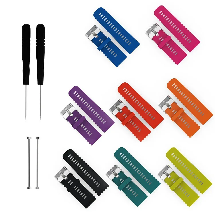 Модная удобная мягкая силиконовая лента для Garmin Vivoactive HR умный Браслет сменный с