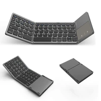 jelly comb foldable bluetooth keyboard rechargable portable mini usb wired keyboard withtouchpad mouse for android pc tablet