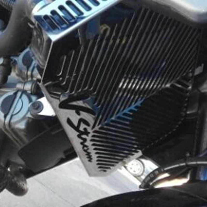 Радиатор мотоцикла решетка Защитная крышка для Suzuki V-STROM 650 DL650 2004-2010 кулер воды
