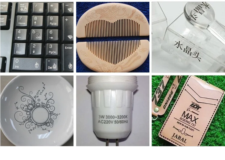 Металлический 30 Ватт лазерный маркер волокна 50 Вт Лазерный Гравировальный