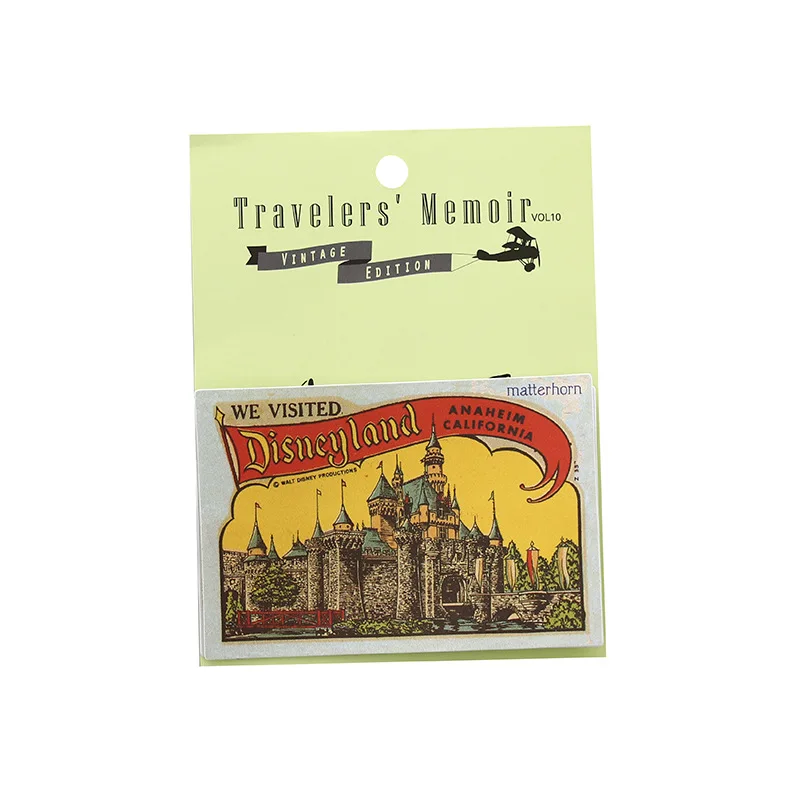 Винтажная этикетка с возможностью нанесения надписей ретро-билетов крафт-бумага