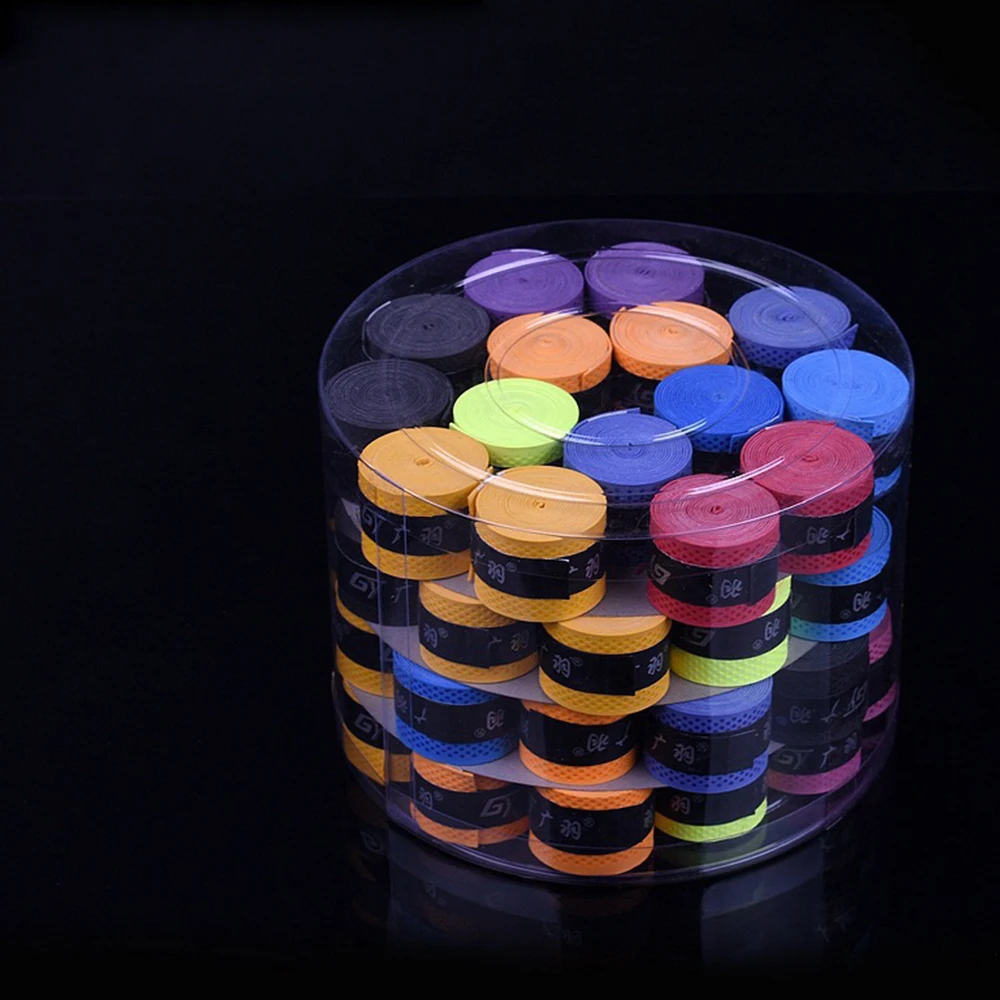 Универсальные теннисные ракетки Overgrip 60 шт. накидки для бадминтона Нескользящие