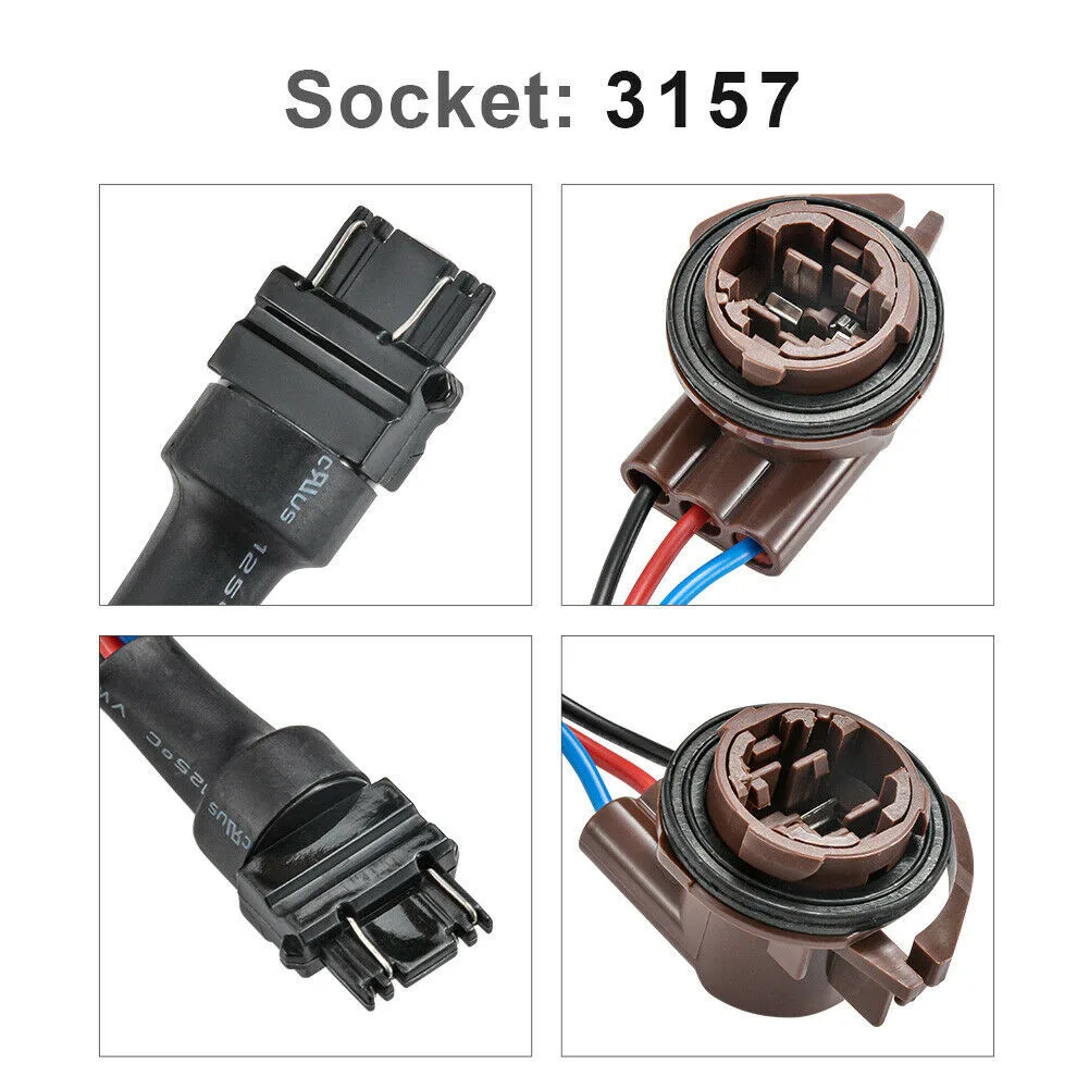 

Flash Load Resistor Front LED Turn Signal 3157 8ohm Adapter Anti Hyper