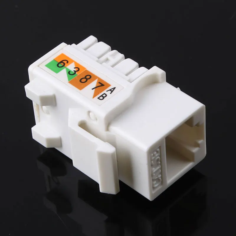 Оригинальный 1/2/5 шт. Cat5E 110 пуансон Keystone Jack RJ45 CAT5 сеть высокого качества CAT5E