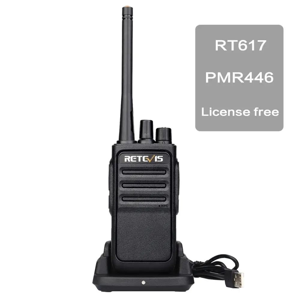 RT617 Пара Retevis RT617/RT17 Walkie Talkies PMR Radio PMR446/FRS VOX USB зарядка удобный 2 способ радиостанции Comunicador приемопередатчик - Цвет: RT617