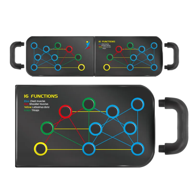 

Многофункциональная доска 9 в 1 для отжиманий, домашнее оборудование для фитнеса, кроссфита, платформа для тренировок мышц, спорта