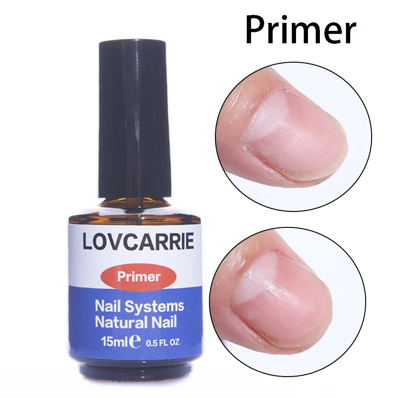 LOVCARRIE 2 шт./лот УФ-гель без кислоты праймер для Prep Дегидратор ногтей протеиновые