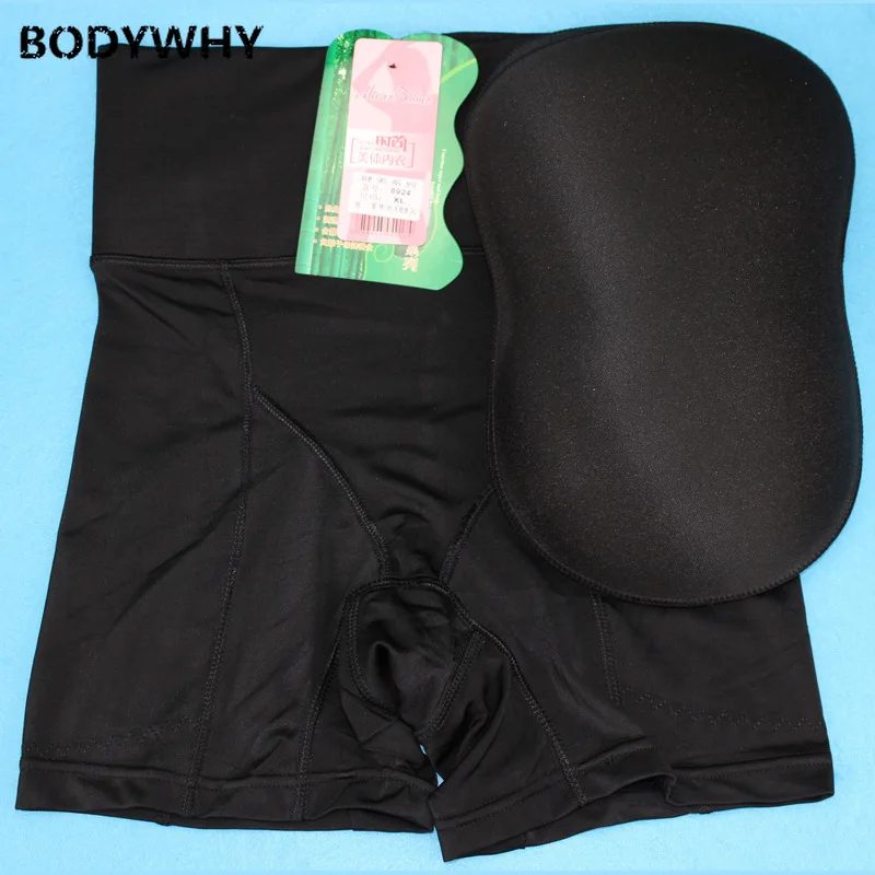 High Waist Postpartum Rich Hip Lifting Hip Panties Increase Warping Recovery Shaping Pants Women Silicone Panties High Quality