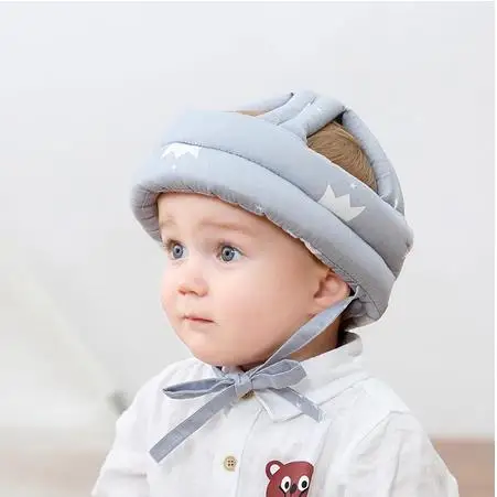 Toddler Infant baby Safety Helmet Baby Protective Hat Floral Print Headrest Head Pad Comfortable Harnesses Cap | Детская одежда и