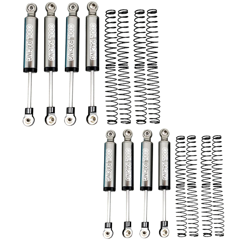 

COOL RACING 4PCS Internal Spring Absorber Dampers for RC 1/10 TRAXXAS TRX-4 AXIAL SCX10 D90 90046