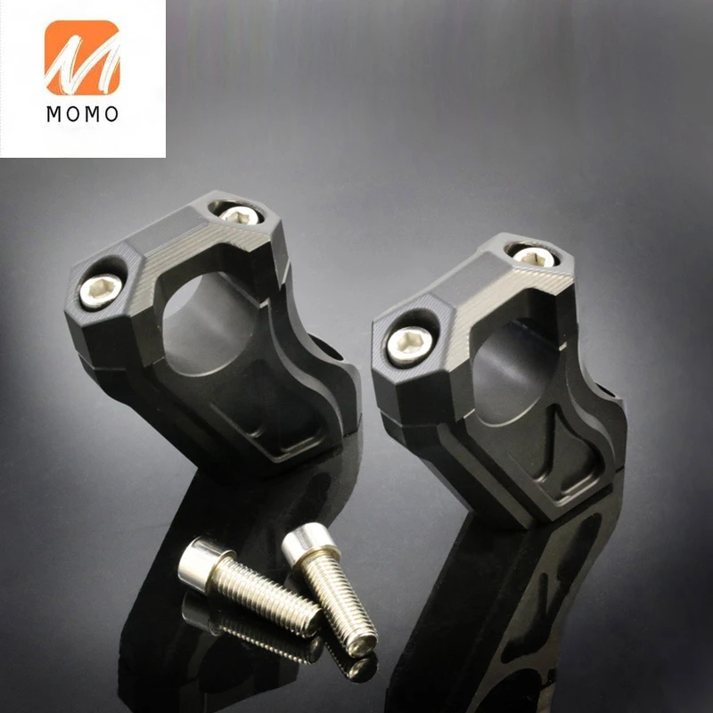 

Motorcycle Aluminum Alloy Handlebar Height Riser Handle Bar Mount Clamp Fits