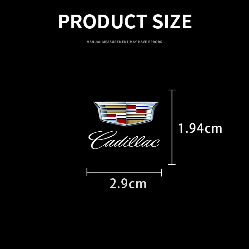 Универсальная наклейка с логотипом автомобиля украшение для Cadillac Escalade CTS DTS STS XTS