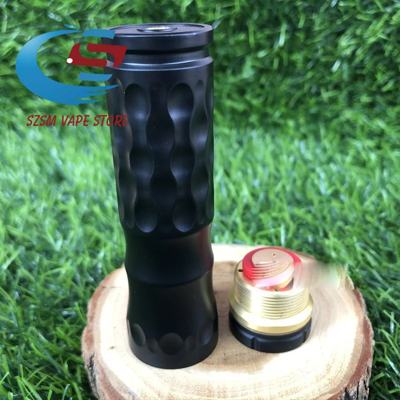 Новейший RockVape Atoll Mod V1.5 Vape ручки mod 18650 батарея испаритель латунный материал 25 мм vs