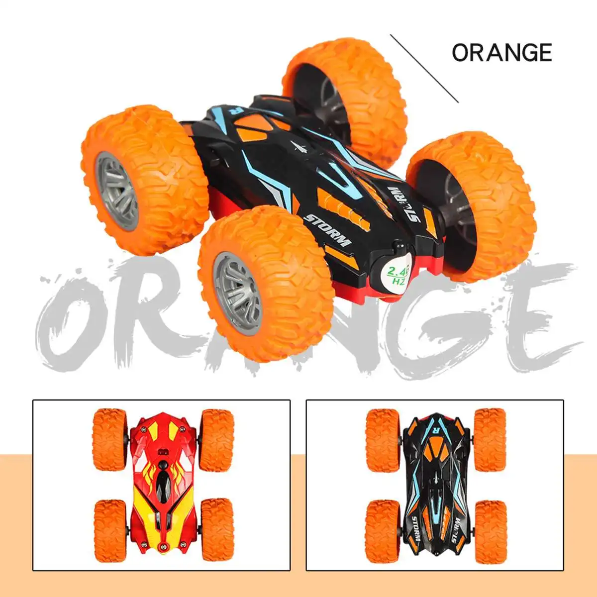 Робот RC автомобиль игрушка двухсторонний 3D флип пульт дистанционного управления автомобиль Дрифт-Buggy Crawler на батарейках трюк машина радиоуправления светодиодный автомобиль