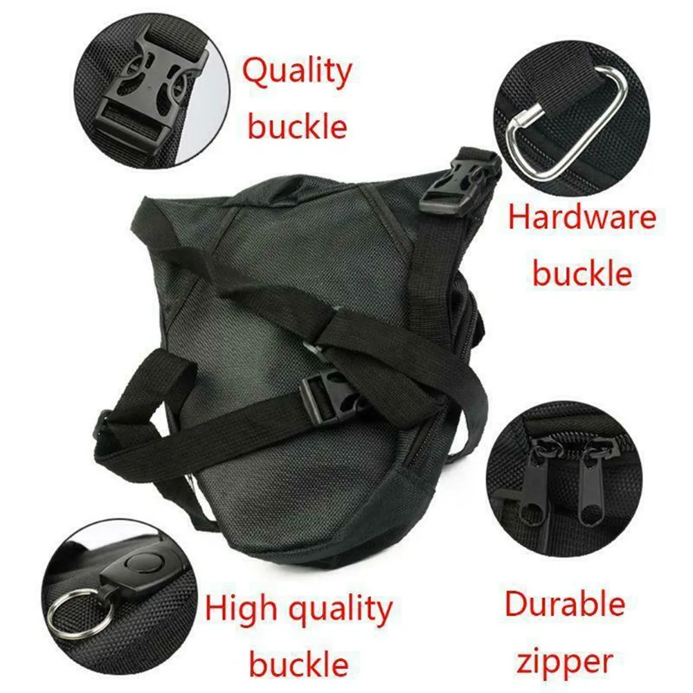 

Motorcycle Sling Bag Mountaineering Camping Leg Bag Waist Bag Fuel Tank Bag Waterproof Nylon Material Motorcycle Sling Bag