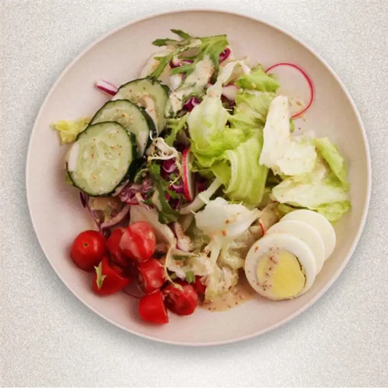 Домашняя тарелка для еды 1 шт. микроволновая печь Экологически чистая дома