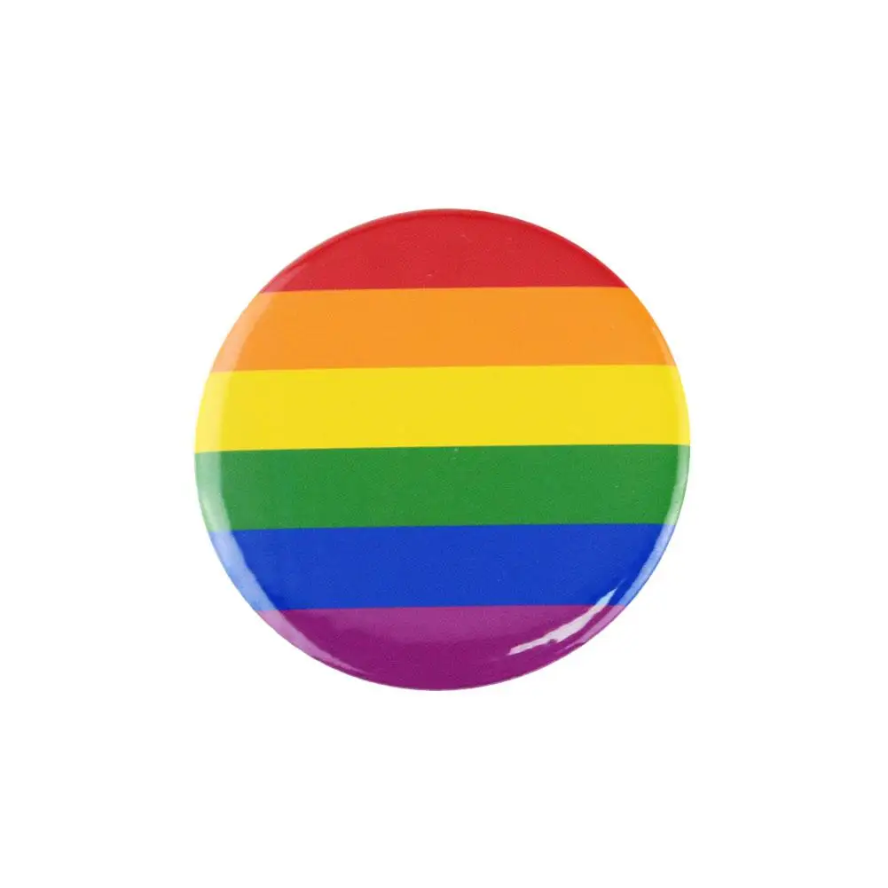 Гордость Радуга гей шпильки флаг Жесть значок Поддержка геи лесбиянки Би