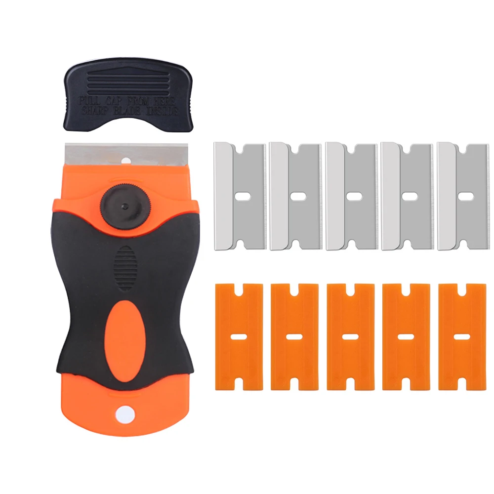 Пластиковые лезвия для бритвы скребок автомобильного стекла виниловая наклейка