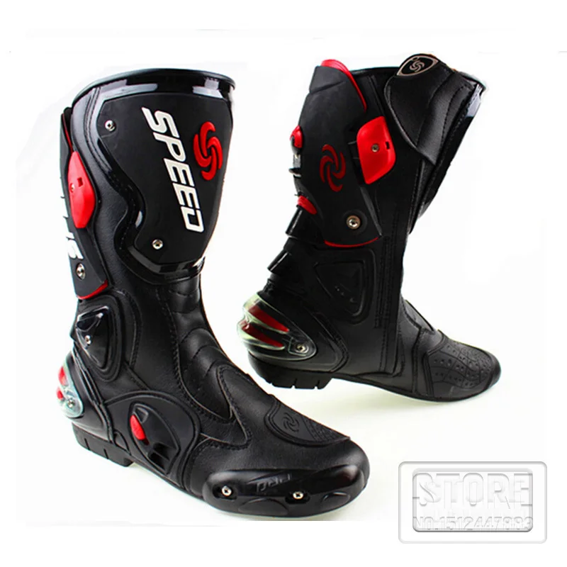 Motorcycle Protective Enduro Boots Gear shift Speed Long Shoes Racing Boot motorcyclist Motorbots biker boots | Автомобили и