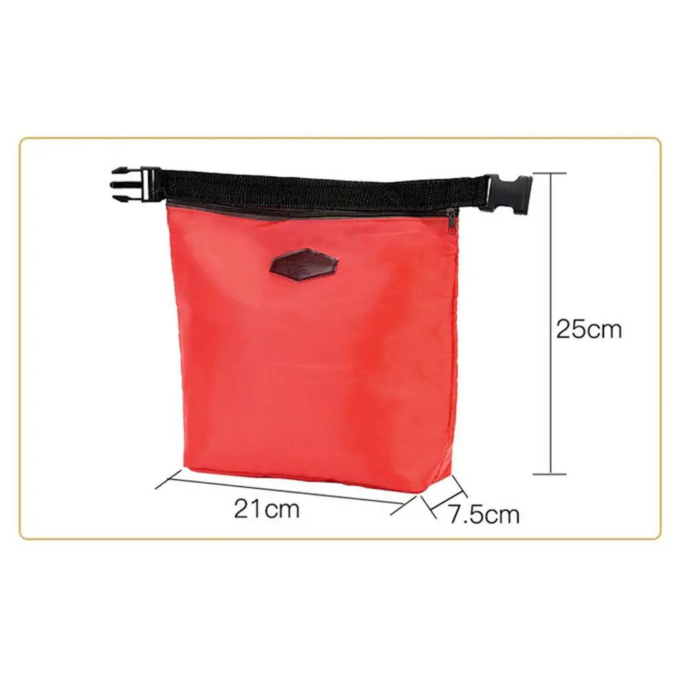 Модная домашняя сумка Luch изолированная Холщовая Сумка в полоску для пикника