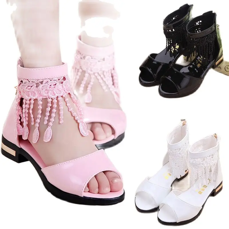 Детская обувь для девочек детские тонкие туфли вечерние платье принцессы танцев