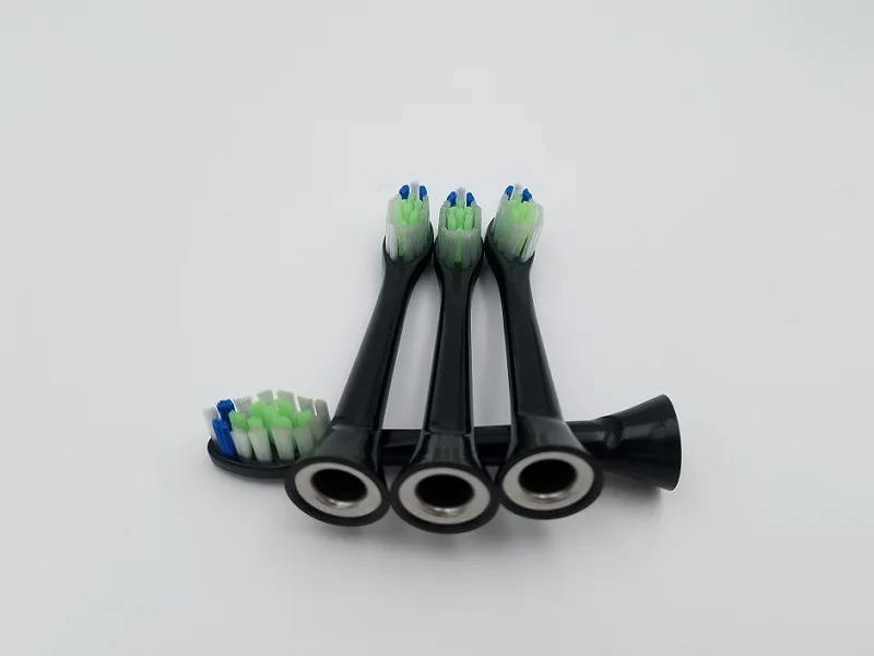 4 шт./лот сменные насадки для зубной щетки для Philips Sonicare DiamondClean HydroClean Black HX6064 насадки для электрической зубной щетки