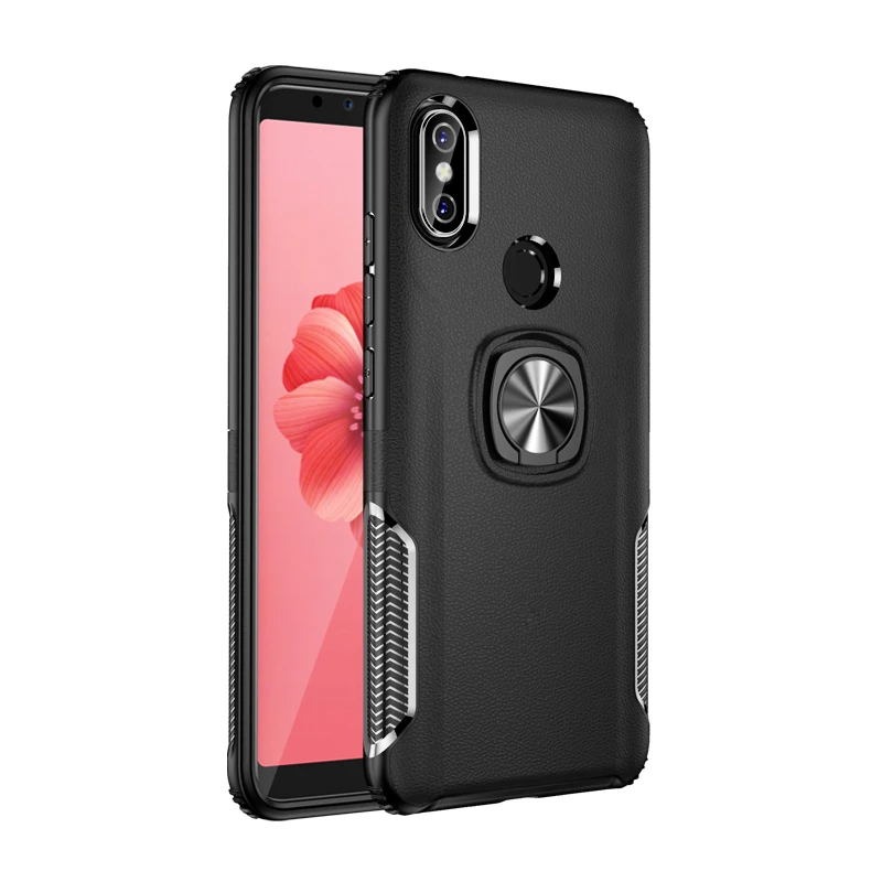 Противоударный защитный чехол для Xiaomi Mi A2 6X 6 8 SE кольцо на палец подставка