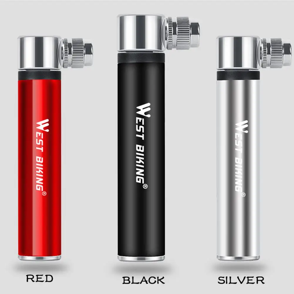 WEST BIKING мини велосипедный насос ручной воздушный для велосипеда шиномонтажный AV/FV