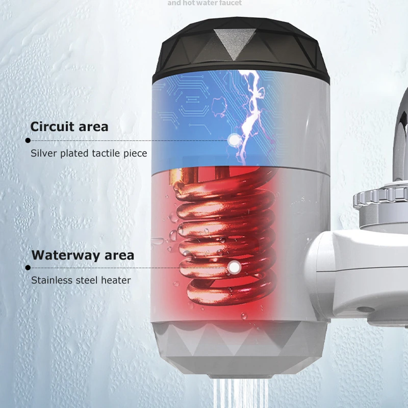 

Instant Hot Faucet Water Installation Free Connection Type Instant Hot Water Electric Faucet Water Heating For Kitchen Bathroom