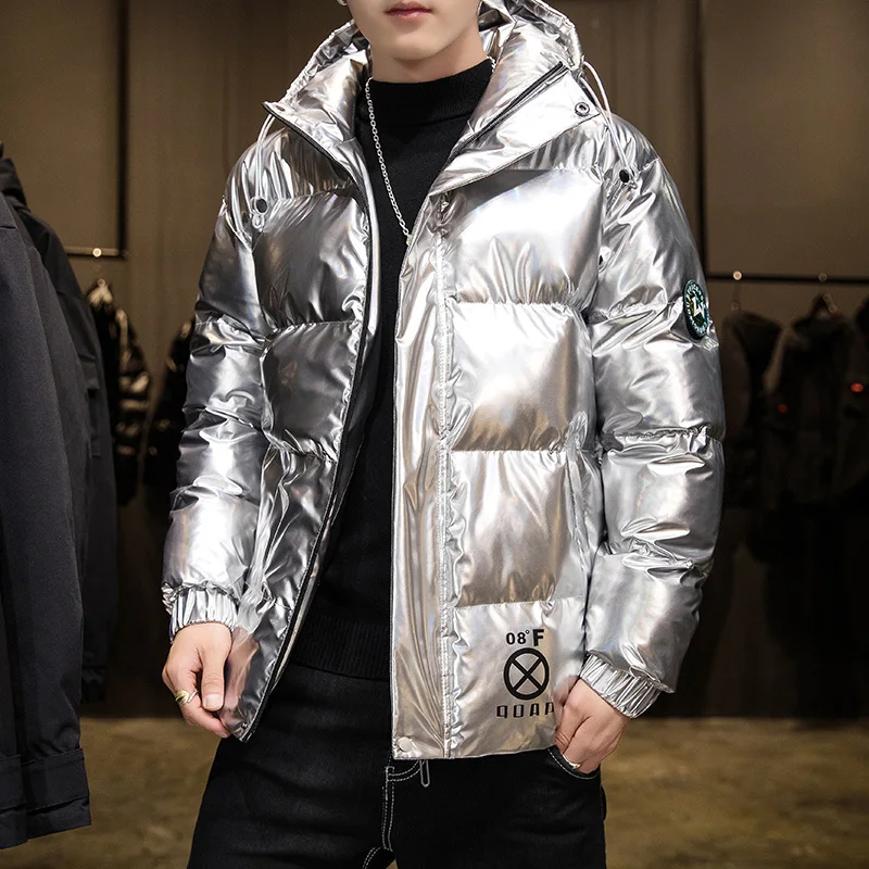 New collection Jakcet Men Warm Fashion for Male Feather High-end Hooded Outwear New Feather Down Thicken Light Homme Jackets