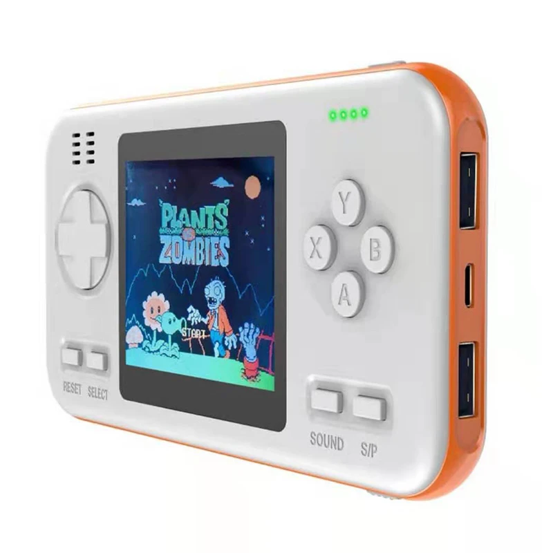 DATA FROG Handheld  Portable Retro Game Console with 8000mAh Power Bank Buil-in 416 Classic Games Mini Handheld Player Console images - 6