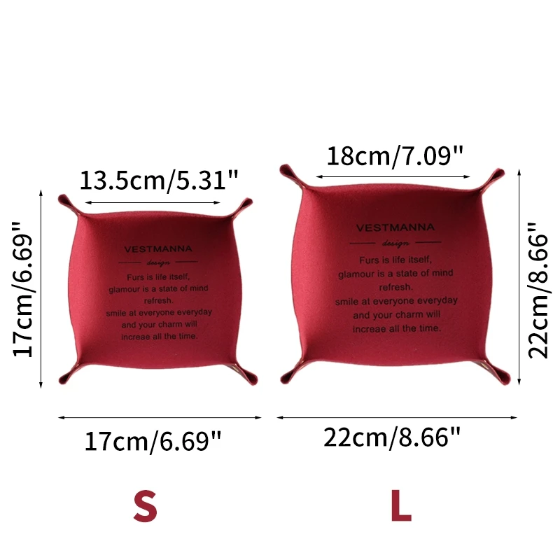 2019 Горячие лотки для хранения декоративный поднос часов кошелек ключей очки