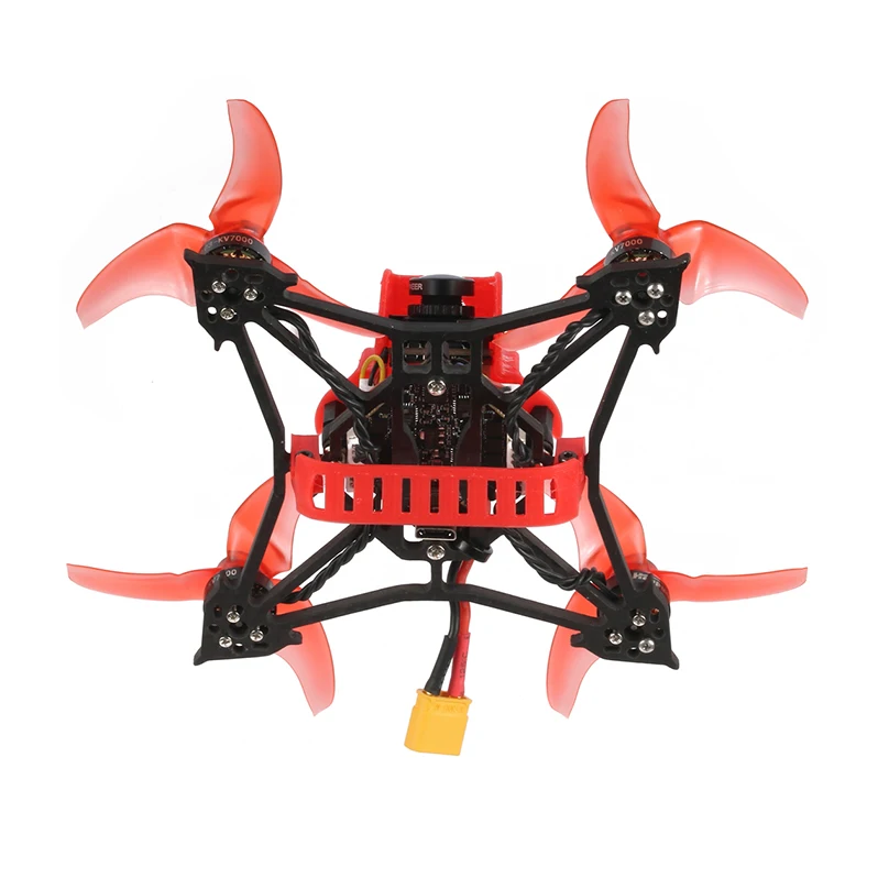 T100 100 мм Колесная база Крытый FPV гоночный Дрон с/Crazybee F4 PRO V3.0 Контроллер полета Frsky приемник FPV часы 7000kv мотор