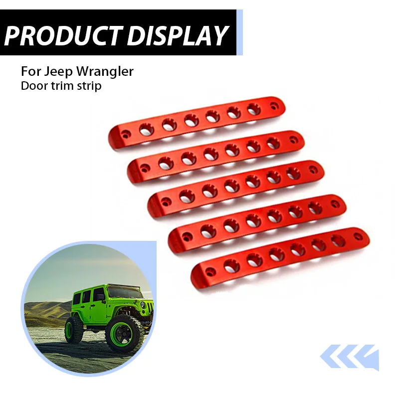 NOANS декоративные наклейки из алюминиевого сплава с внешней ручкой для Jeep Wrangler JK