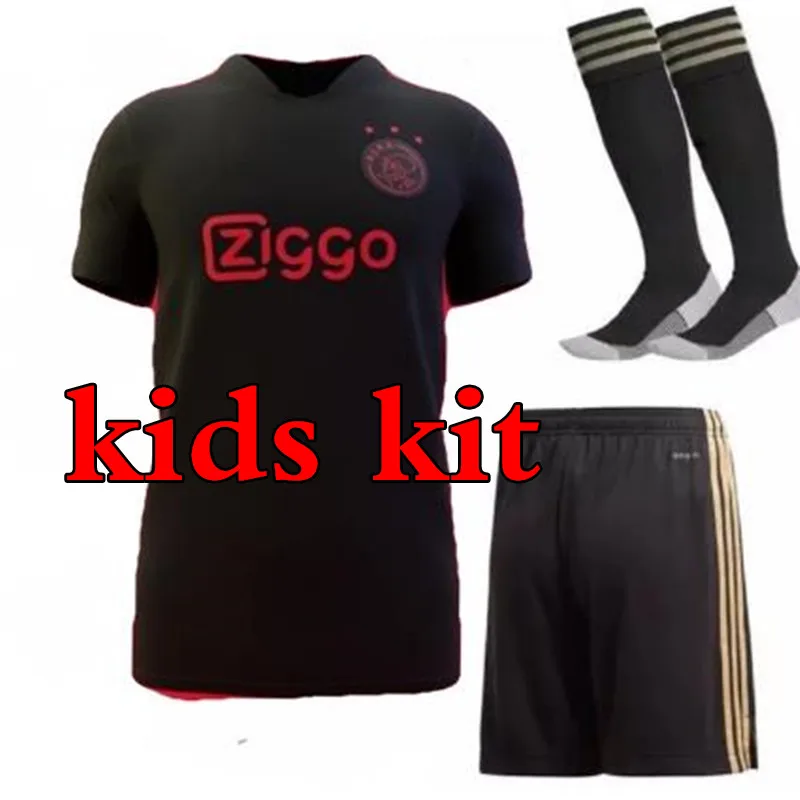 

2021 2022 ajax away men kit KLAIBER KLAASSEN BLIND HALLER TADIC PROMES NERES HUNTELAAR ALVAREZ ANTONY 2022 boy kids kit jersey