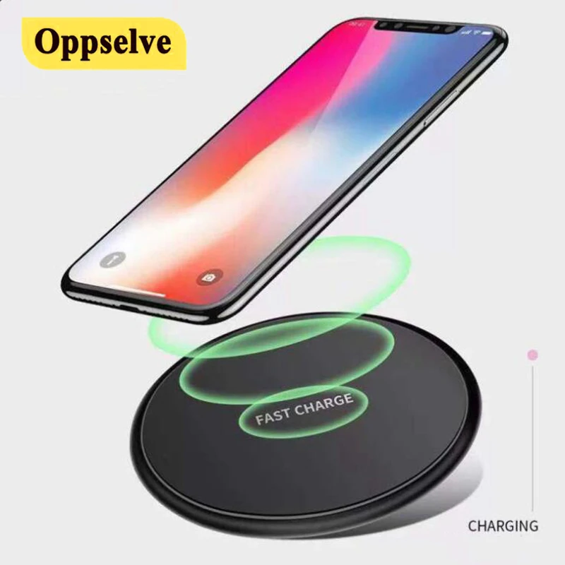 

10W Wireless Charger For iPhone 12 Mini 11 12 Pro Max X XR XS SE Huawei Fast Charging Pad QC 3.0 Mobile Phone Charger For Phones