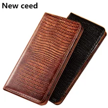Genuine Leather Phone Case Credit Card Slot Holder For Umidigi S5 Pro/Umidigi A5 Pro/Umidigi S3 Pro Magnetic Flip Case Coque