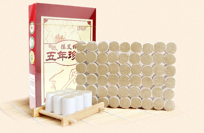 Free Shippingai-chu Moxibustion Moxa Nanyang Five Pure Wormwood Non Smokeless 54 Column | Красота и здоровье