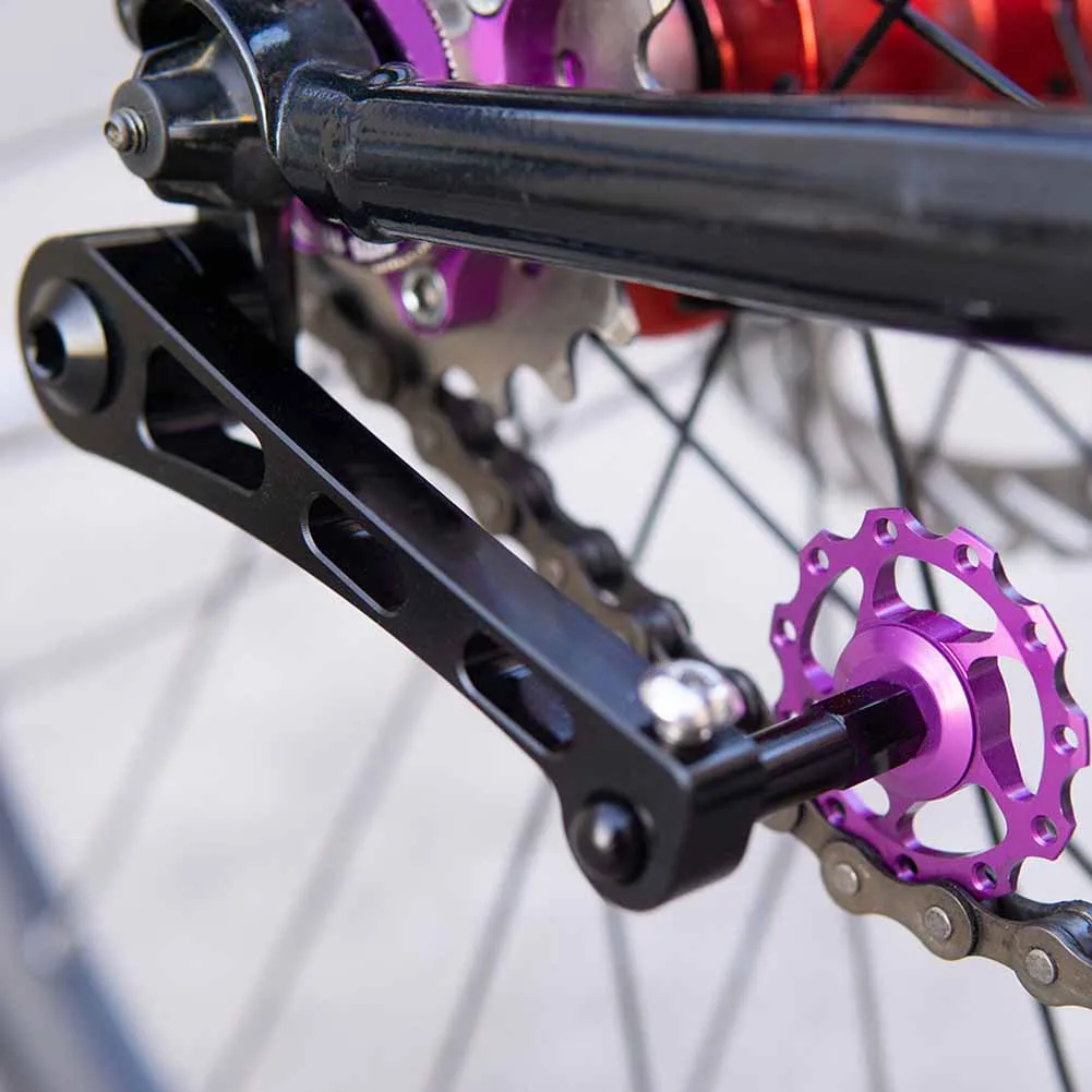 

Стабилизатор цепи велосипеда из алюминиевого сплава, натяжитель цепи заднего переключателя передач, односкоростные велосипедные аксессуа...