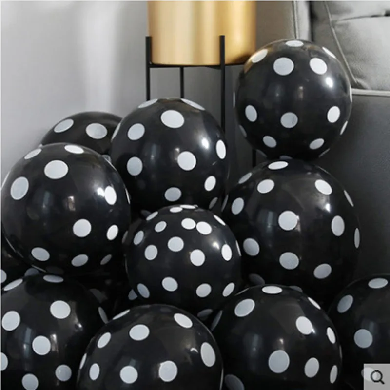 5pcCandy цвет волновые точки в горошек черного цвета свадебные украшения платье на