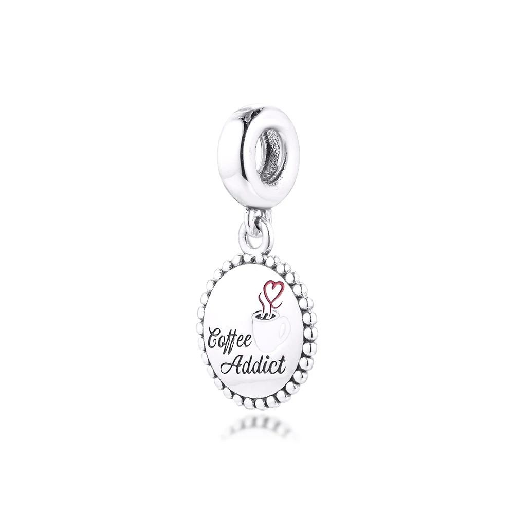 Fits For Pandora Beads Bracelets Coffee Addict Charms 100% 925 Sterling-Silver-Jewelry Free Shipping
Fits For Pandora Beads Bracelets Coffee Addict Charms 100% 925 Sterling-Silver-Jewelry Free Shipping