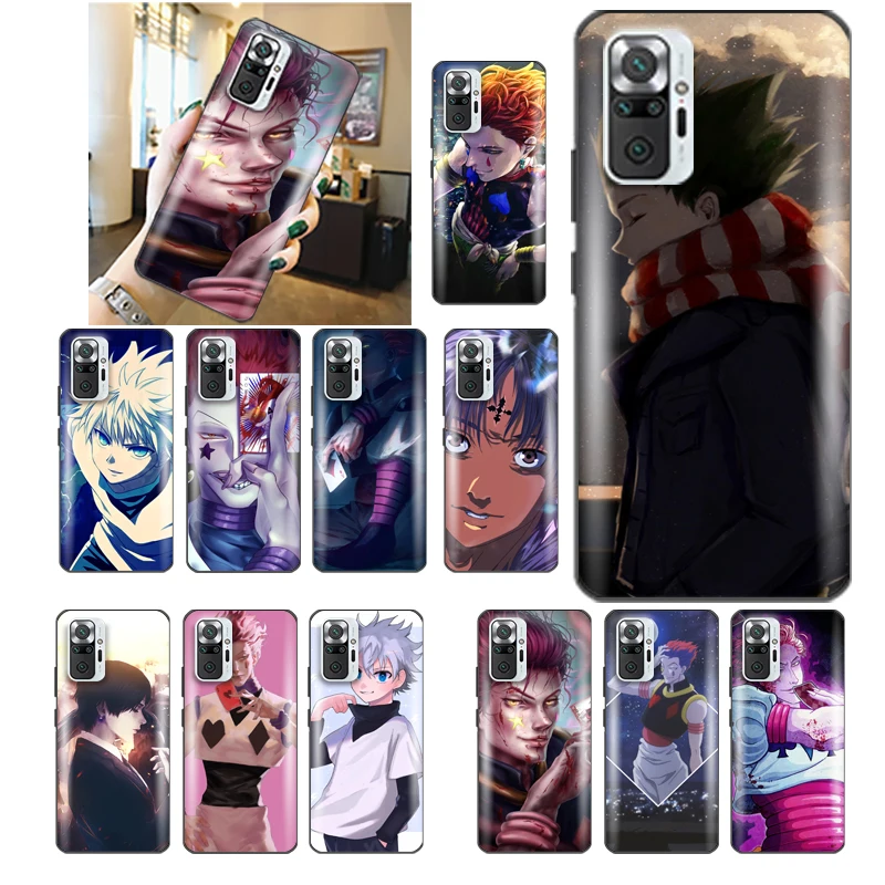 

Hunter X Hunter Hisoka Phone Case For Redmi Note 10 10X 10T Pro 4G 5G Cool Anime Waterproof Luxury Brand Aesthetic Mobile