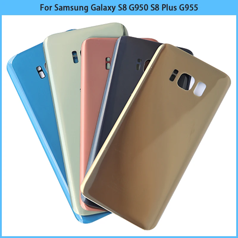 10 шт. новый задний корпус S8 для Samsung Galaxy G950 G950F Plus G955 G955F Крышка батарейного отсека