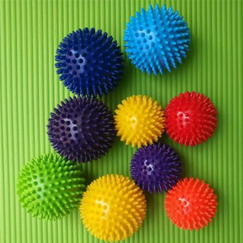 

Yoga Equipment Massage Ball Body Building Fitness Yoga Stress Reflexology Spikey Yoga Gym Balls Trigger Yoga Balls